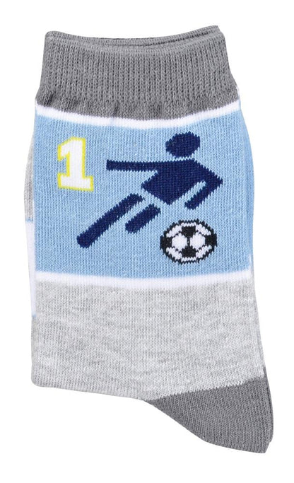 Anti-Rutsch-Socken "Fussball" NEU - beige