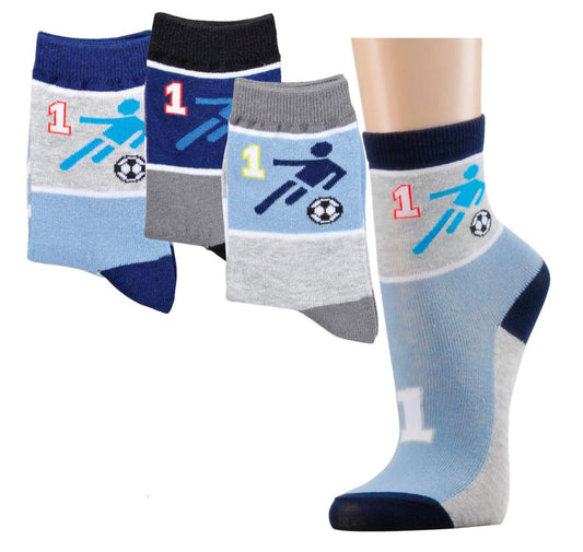 Anti-Rutsch-Socken "Fußball" NEU mit Namen für Kinder